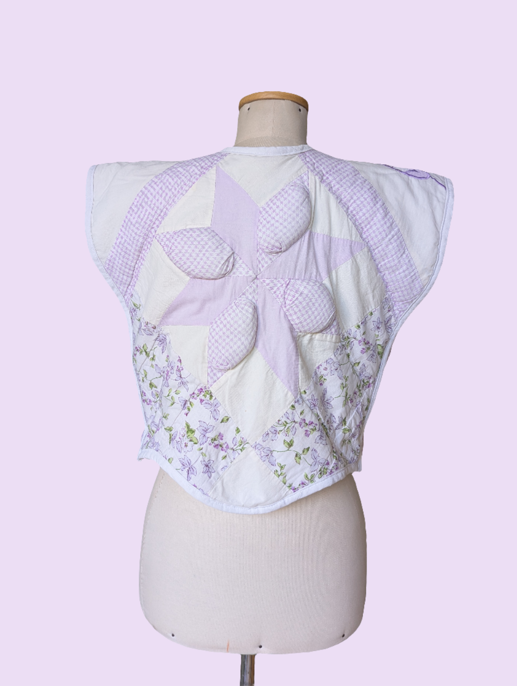 Veste sans manches à épaulettes