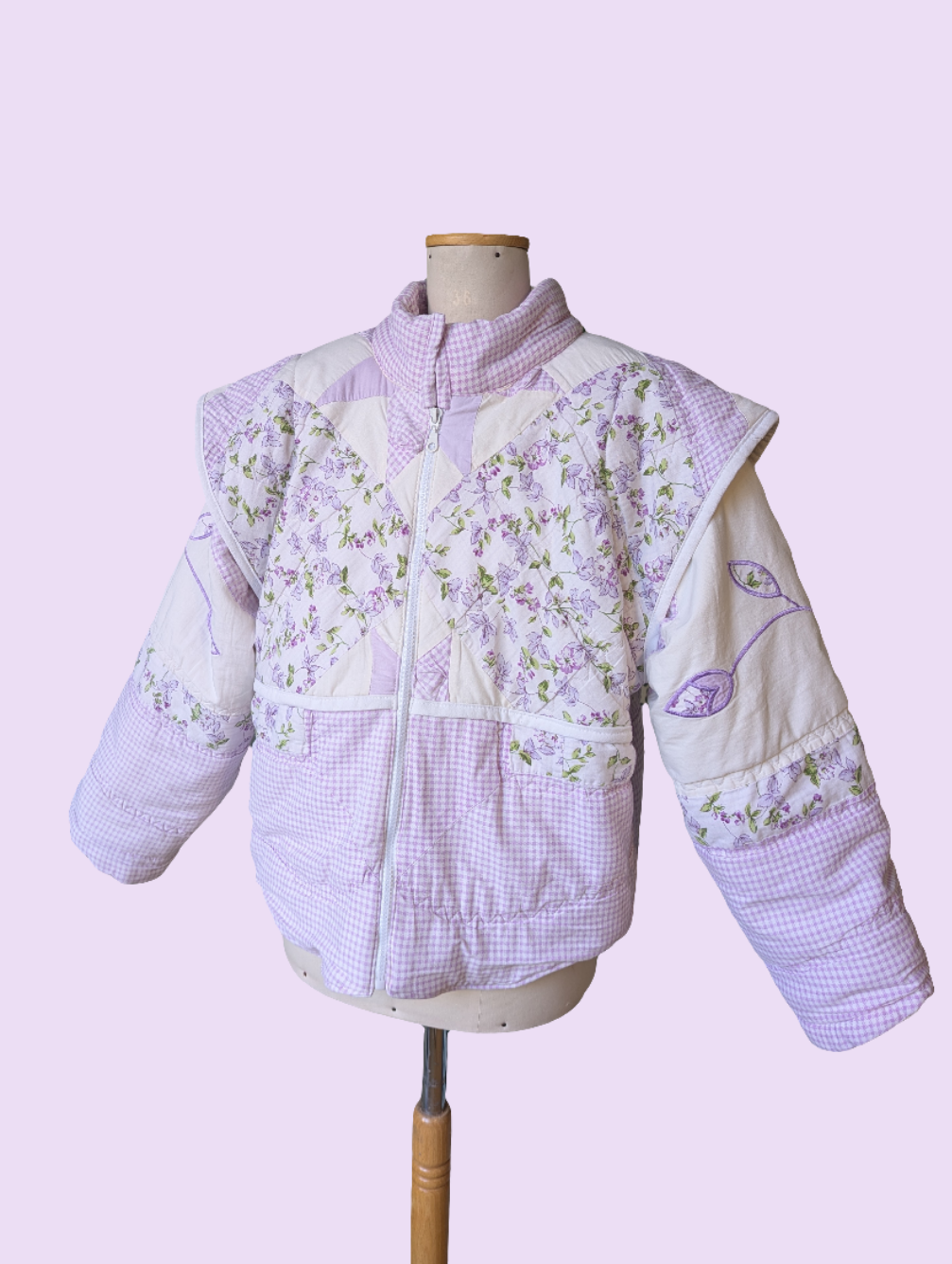 Veste rembourrée à épaulettes