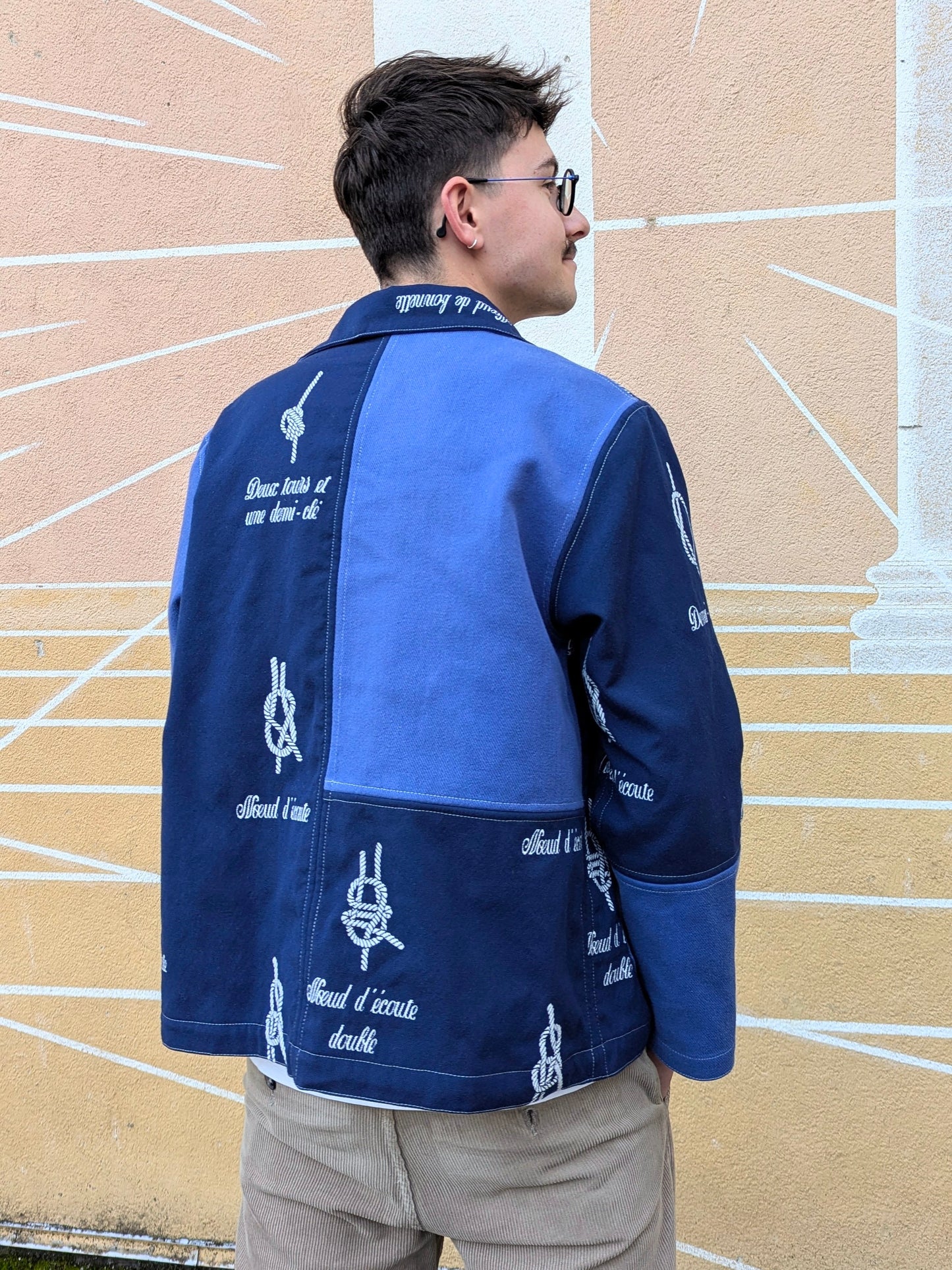 Veste worker color block