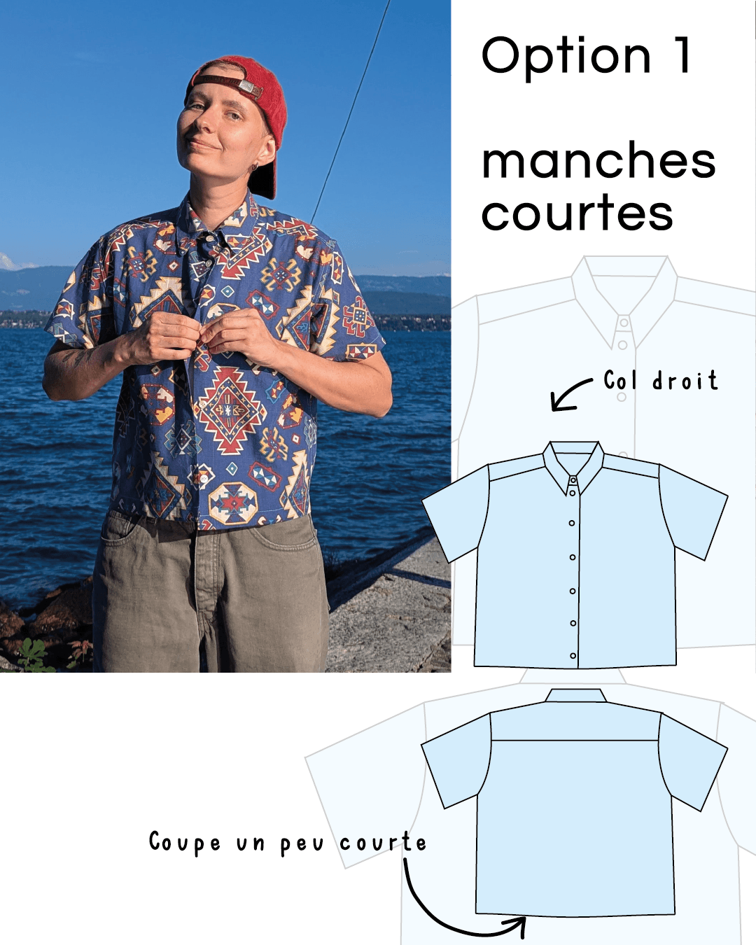 Chemise à la commande
