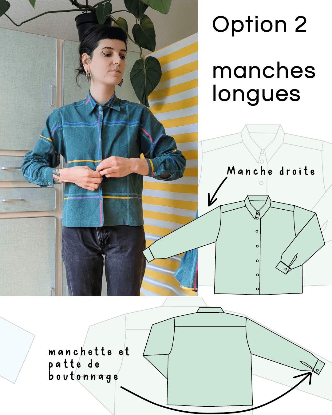 Chemise à la commande