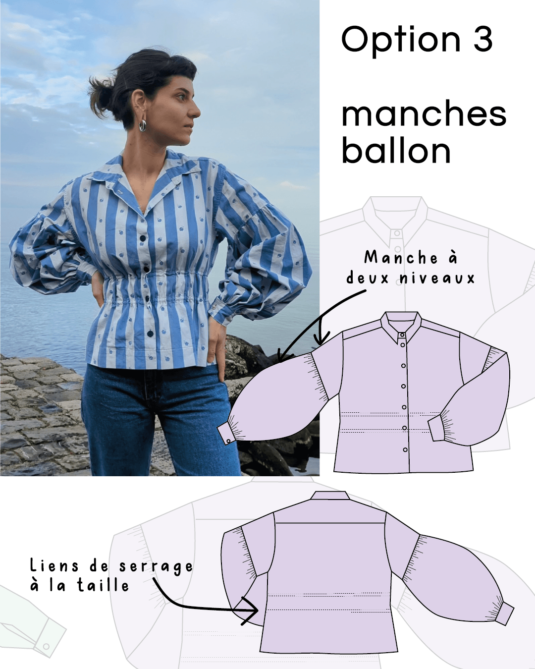 Chemise à la commande