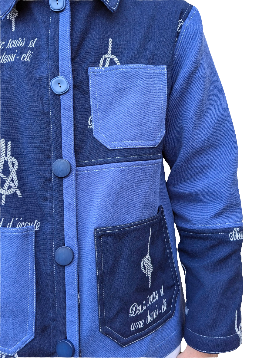 Veste worker color block