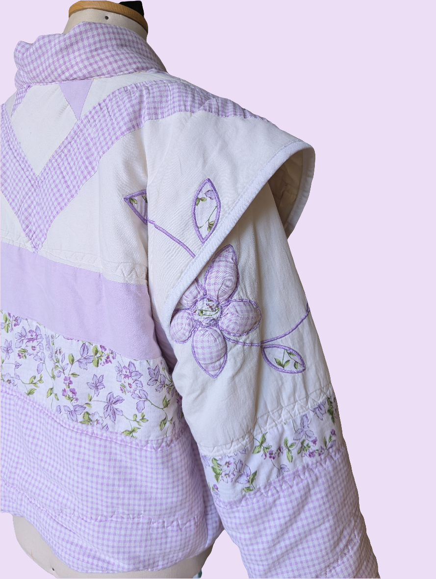 Veste rembourrée à épaulettes