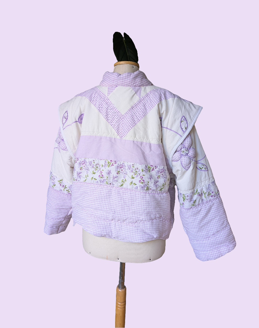 Veste rembourrée à épaulettes