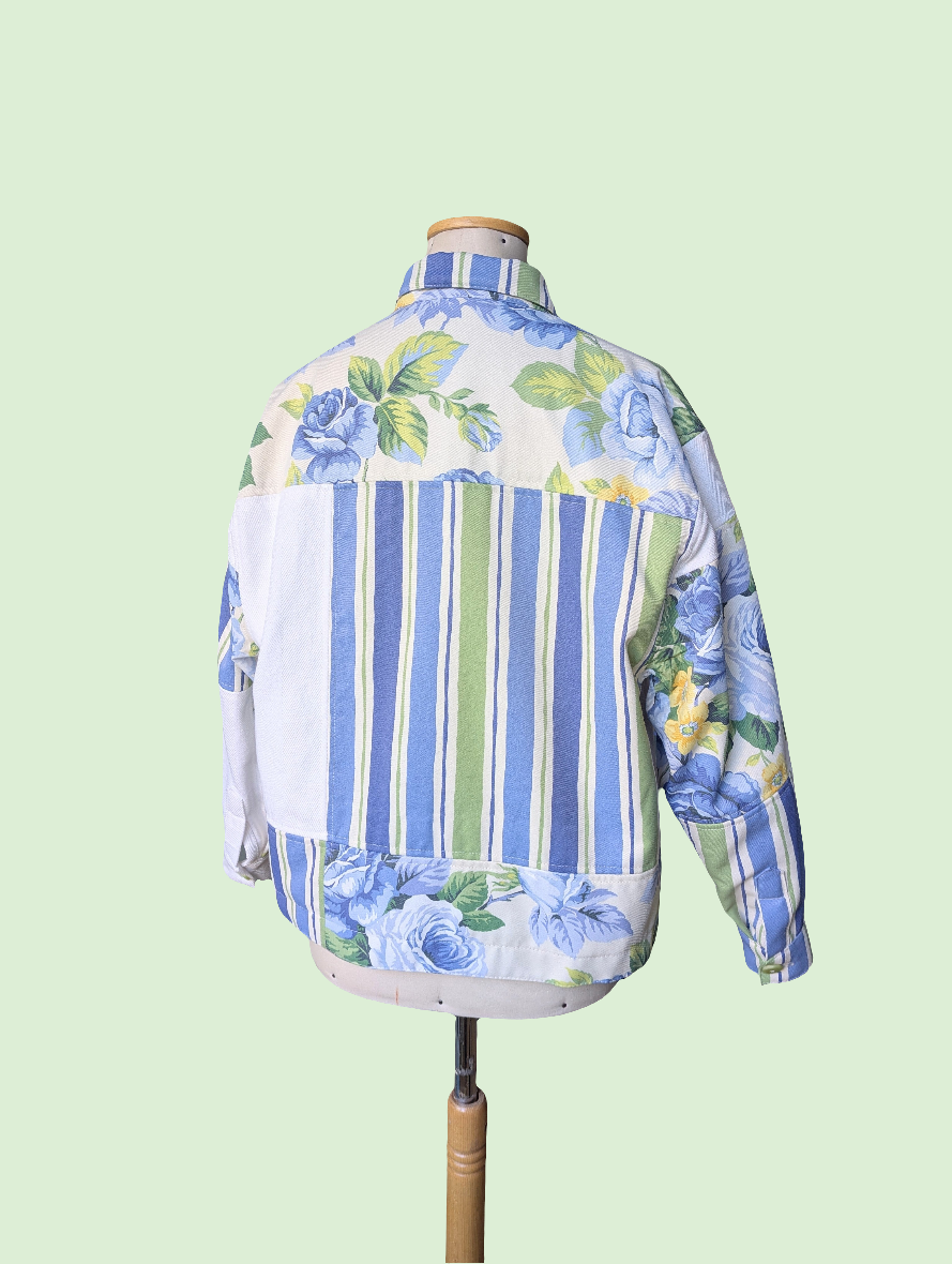 Veste carrée patchwork
