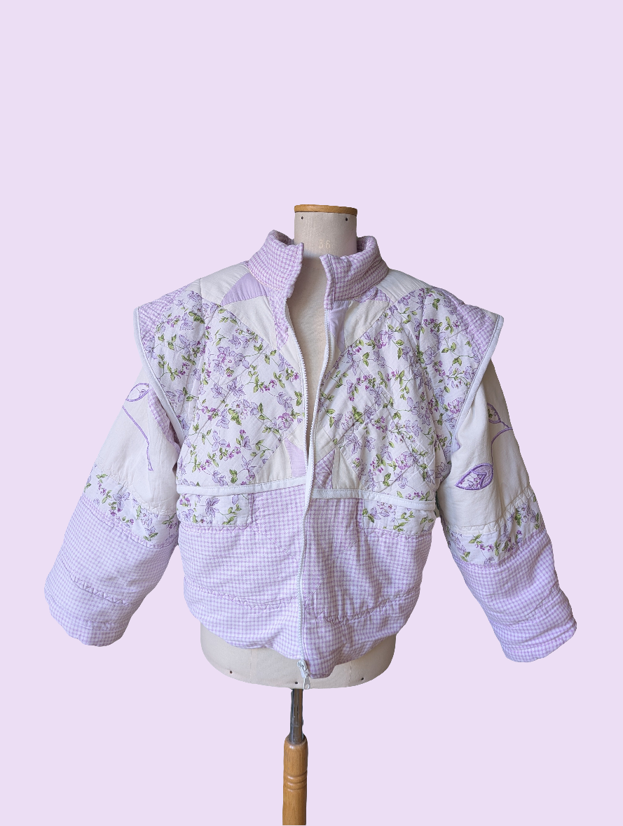 Veste rembourrée à épaulettes
