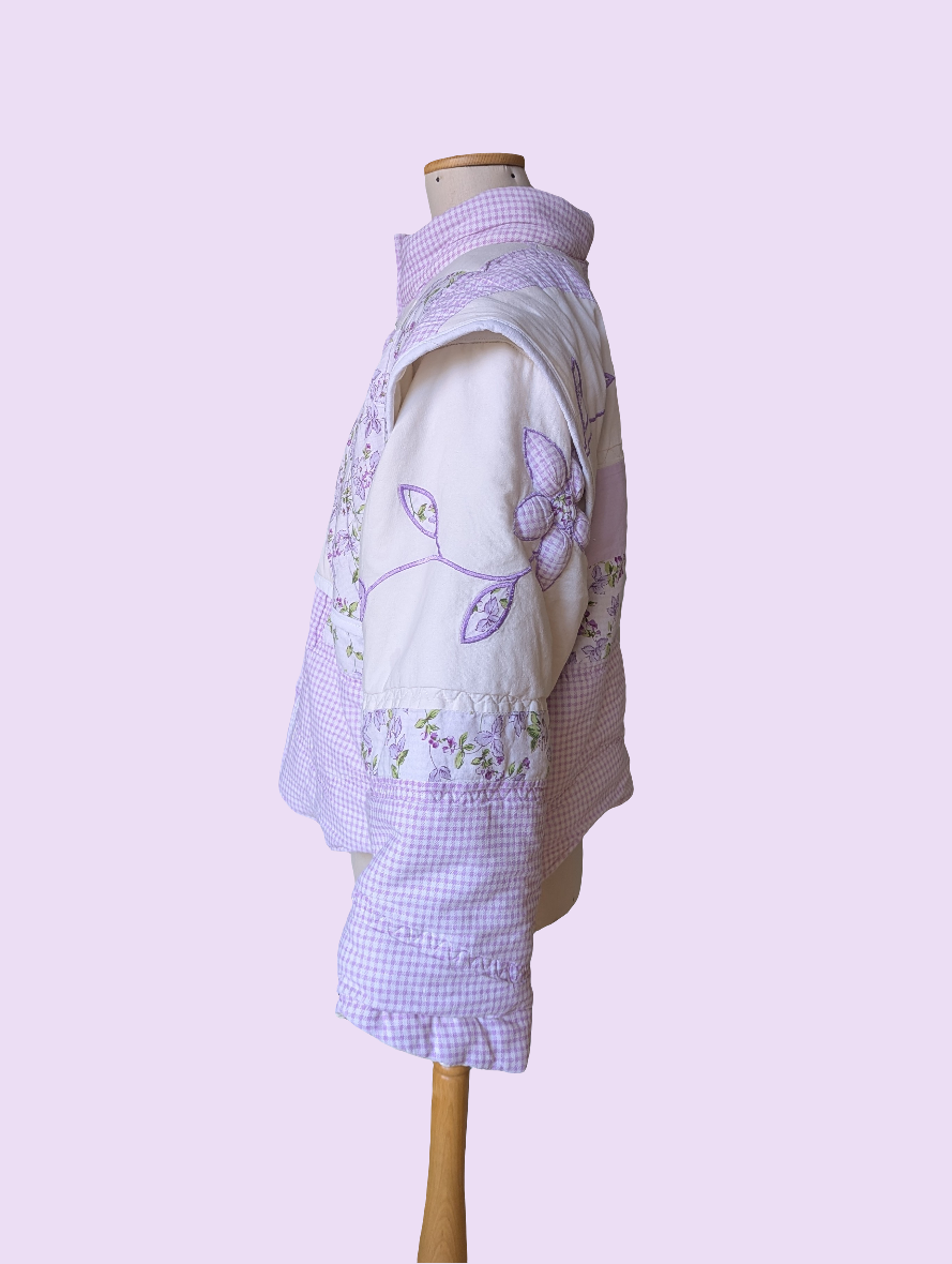 Veste rembourrée à épaulettes