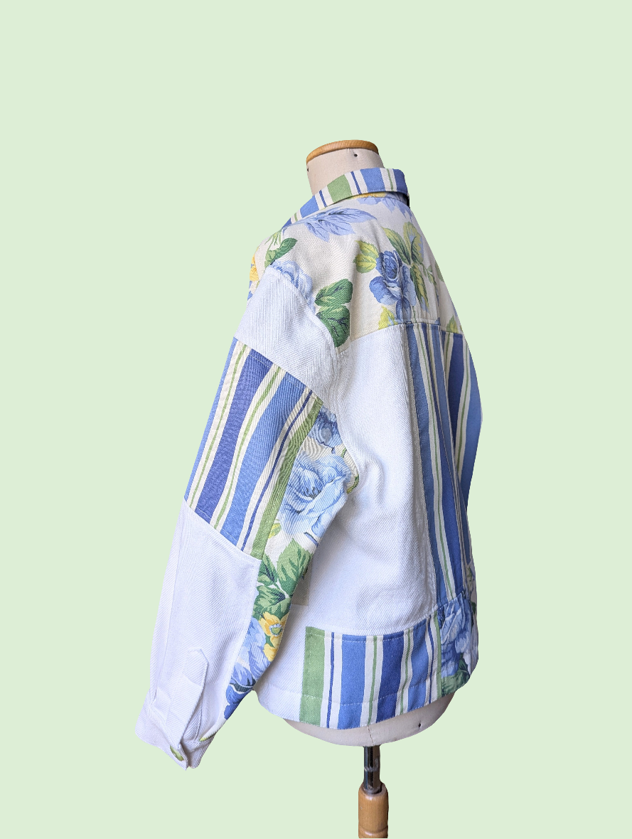 Veste carrée patchwork