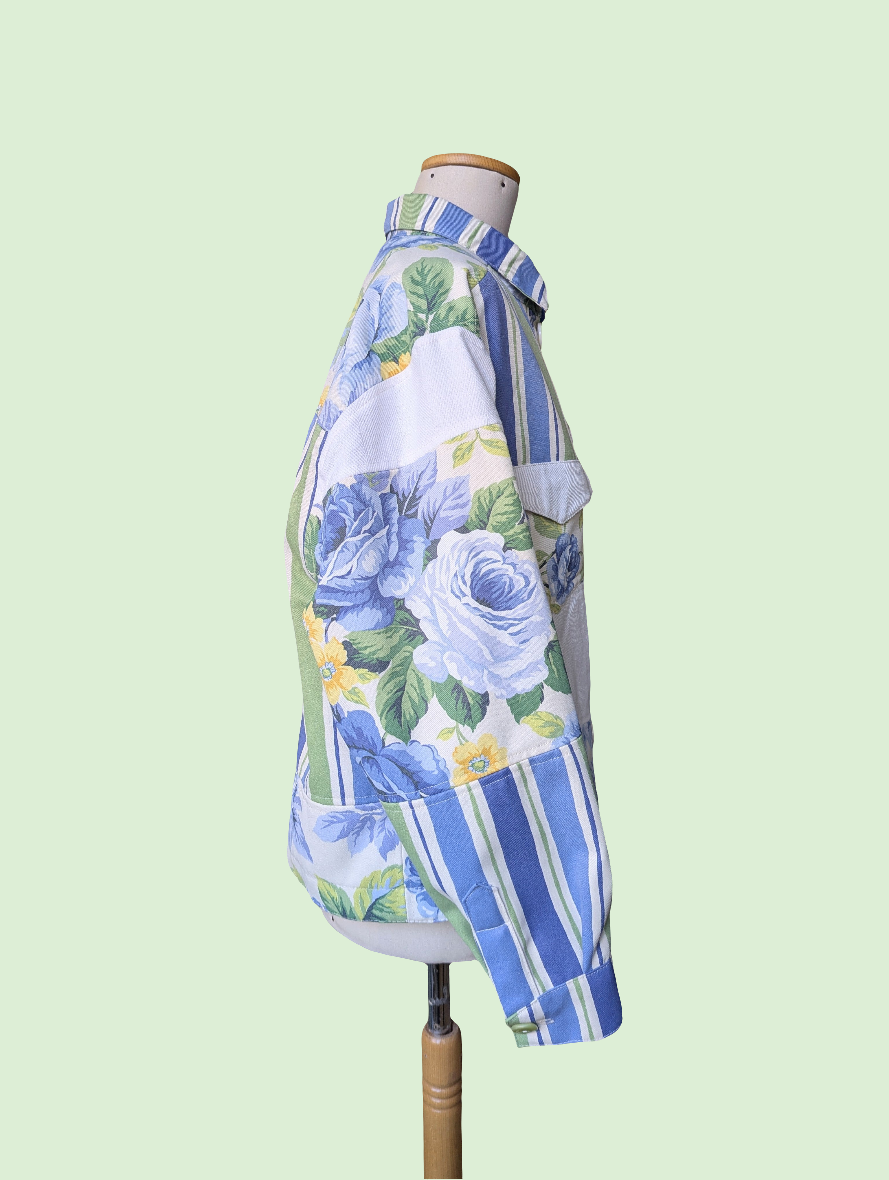Veste carrée patchwork