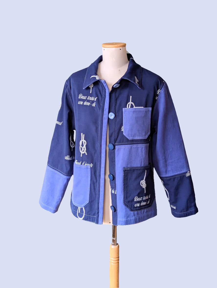 Veste worker color block