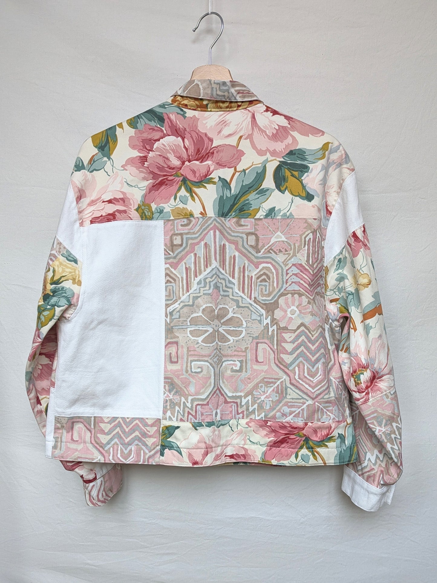 Veste carrée patchwork