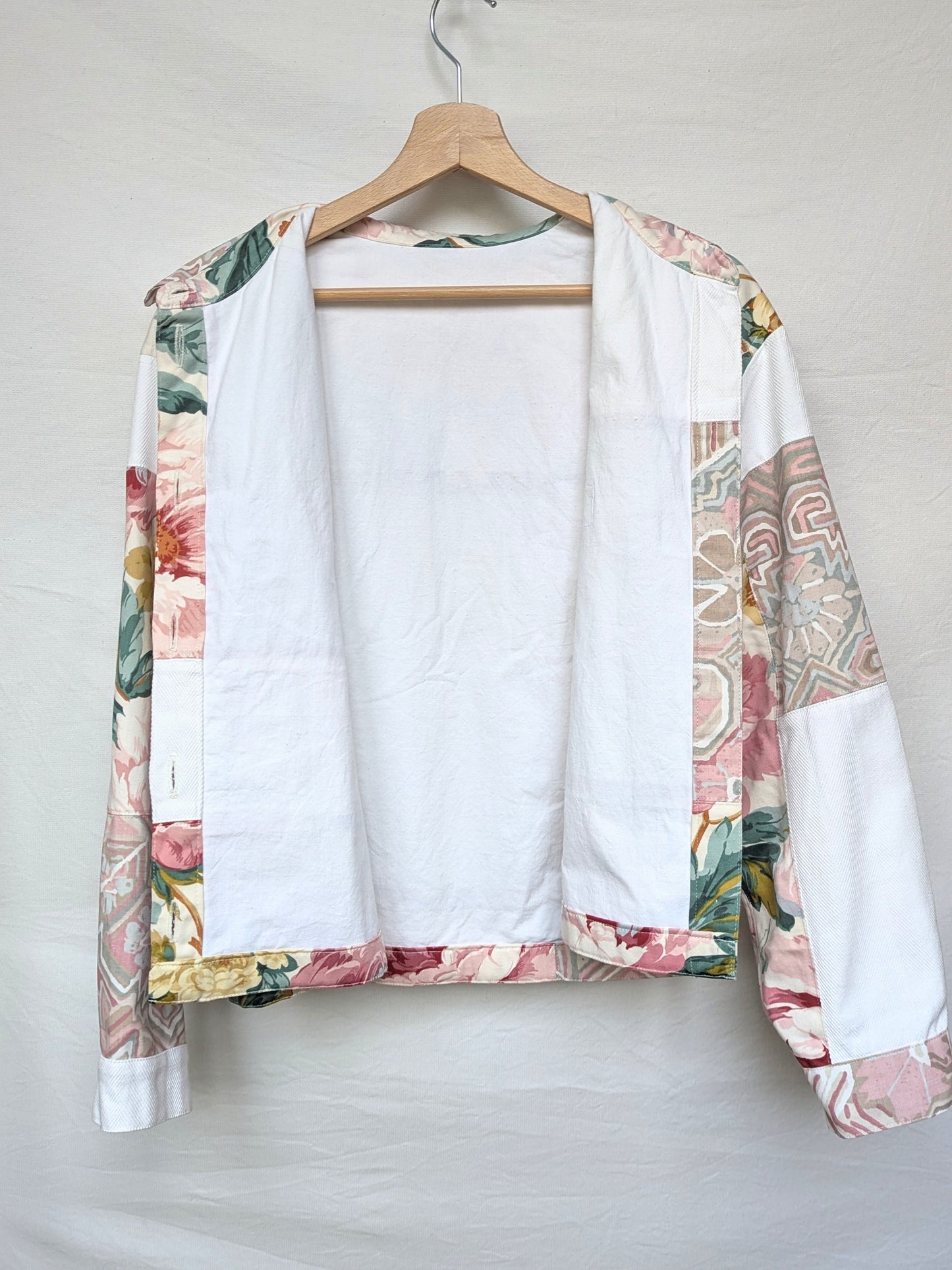 Veste carrée patchwork